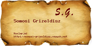 Somosi Grizeldisz névjegykártya